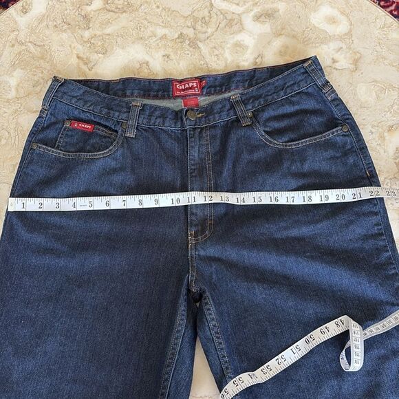 Chaps Ralph Lauren Dark Denim Relaxed Straight Leg Jeans - Picture 15 of 15